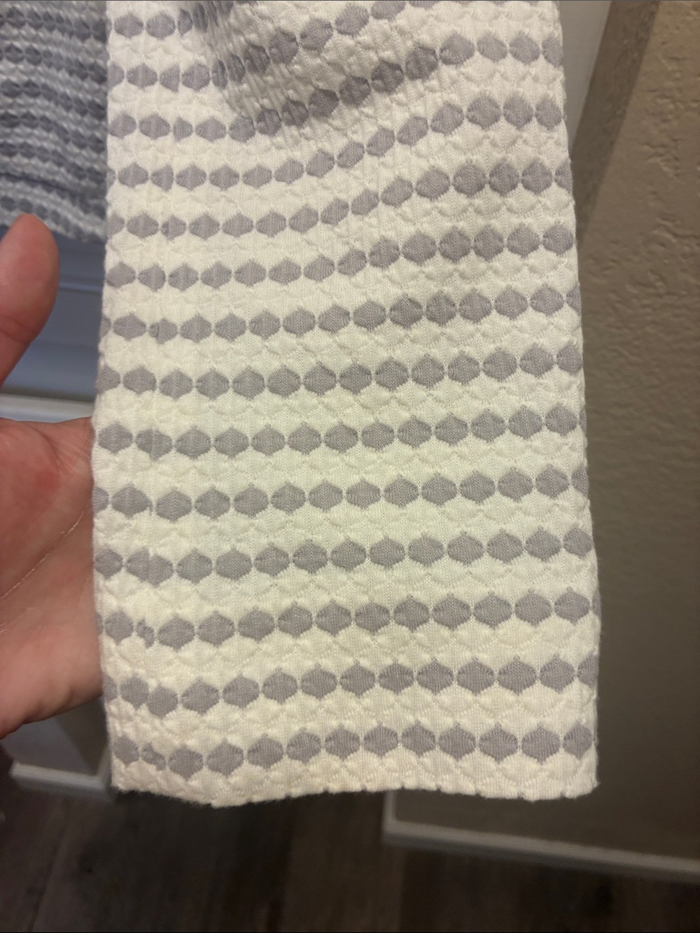Anthropologie Cartonnier gray and white patterned blazer - Picture 10 of 13